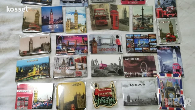 Сувенири и магнити от Англия по 3 лв 
