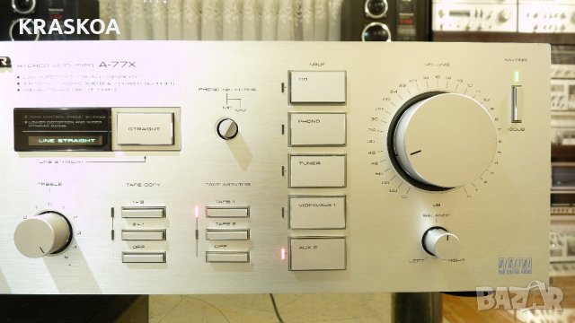 PIONEER A-77X , снимка 2 - Ресийвъри, усилватели, смесителни пултове - 33834109