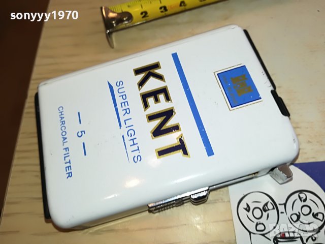kent-табакера запалка 2803231615, снимка 5 - Колекции - 40168496