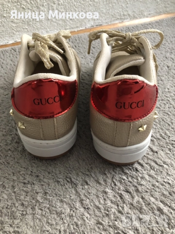 Дамски кецове Gucci- реплика, снимка 2 - Кецове - 56099644