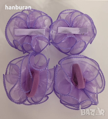 Кордели, малки панделки за коса, снимка 16 - Аксесоари за коса - 27241083