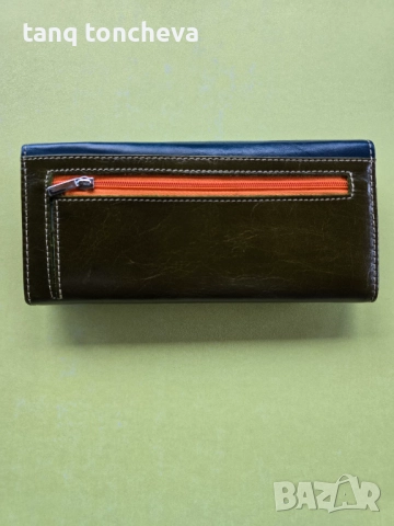 Портмоне в есенни цветове, снимка 2 - Портфейли, портмонета - 51467987