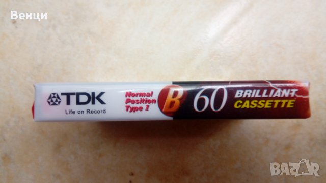TDK-B 60-аудио касетка., снимка 4 - Други - 34849036