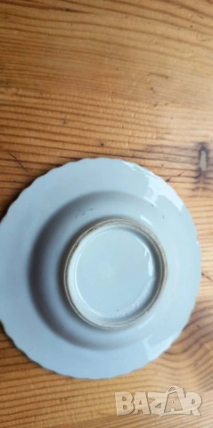 Винтидж порцеланов пепелник диаметър 8,5 см, снимка 4 - Декорация за дома - 53292173