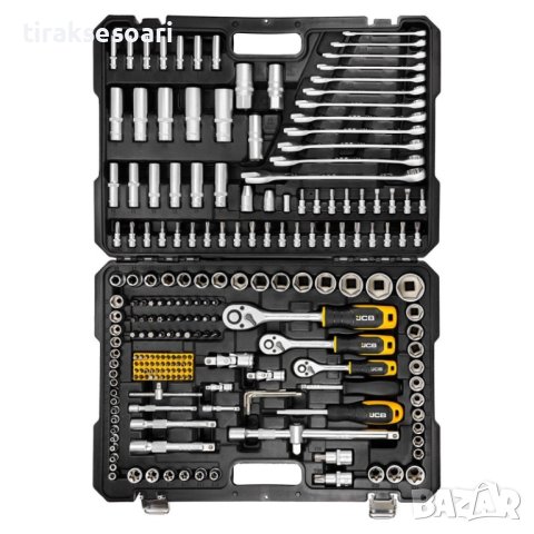 Немско Висококачествено Гедоре к-т 216 части JCB  1/4“ 3/8“ 1/2“ , снимка 3 - Други инструменти - 42683272