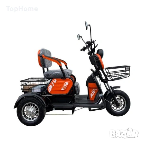 Електрическа Tриместна X1 1800W, снимка 4 - Мотоциклети и мототехника - 42119625