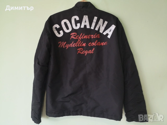 Оригинално яке на Dolce Gabbana D&G Cocaina размер Large fashion , снимка 11 - Якета - 53491894