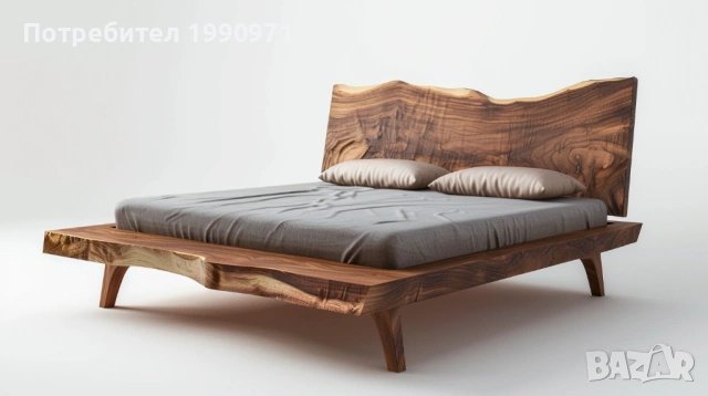 Дизайнерска спалня от мастивна дървесина по поръчка, снимка 10 - Спални и легла - 53727107