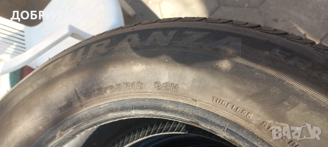 215 65 16 BRIDGESTONE , снимка 5 - Гуми и джанти - 53756193