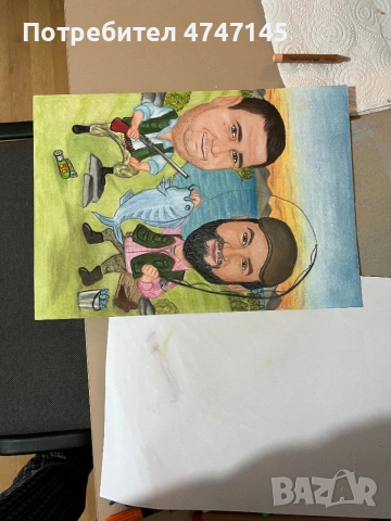 Рисувам карикатури шарж персонализиран подарък за всеки повод, снимка 12 - Други - 53637872