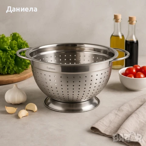 Гевгир с основа Luigi Ferrero Prima FR-1255 24см, FR-1257 28см, снимка 2 - Съдове за готвене - 51117734