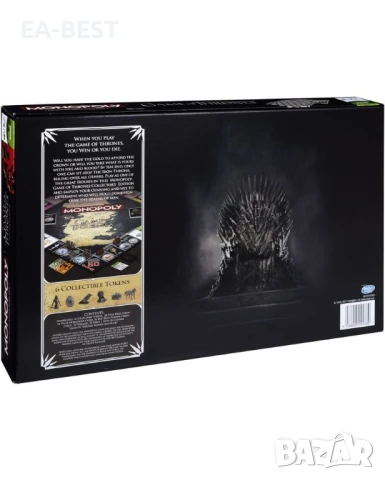 Настолна игра Hasbro Monopoly - Game of Thrones Collectors Edition, снимка 2 - Настолни игри - 51385708