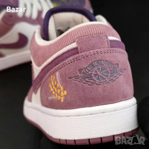 Nike Air Jordan 1 Low Unity Lavender Размер 37.5 Номер Дамски Обувки Женски Shoes, снимка 5 - Маратонки - 41767979