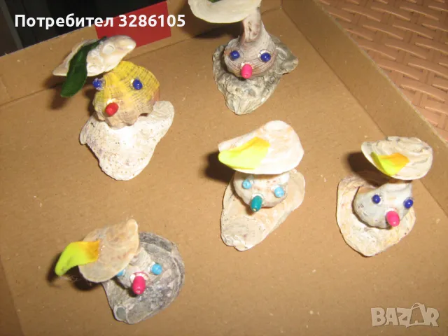 различни фигури от мидички, снимка 7 - Колекции - 48193374