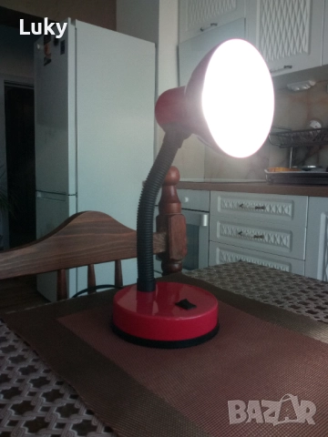 Работна,настолна лампа., снимка 2 - Настолни лампи - 51599842