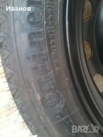 Резервна гума /патерица/ с чисто нова гума Kontinental 125/70/16, снимка 5 - Гуми и джанти - 49889174