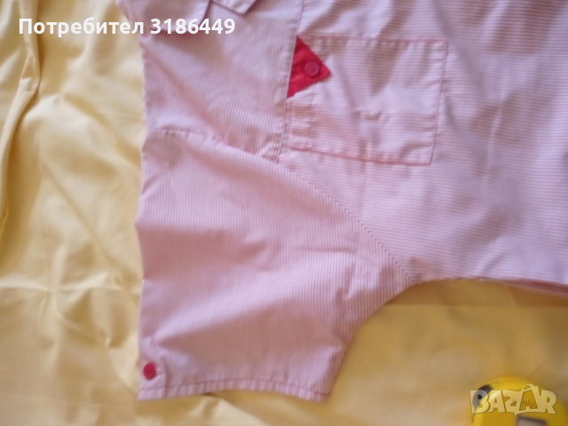 Розова дамска работна престилка, снимка 4 - Други - 36254482