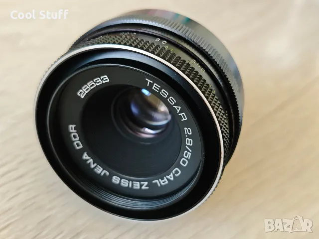 Обектив CARL ZEISS JENA DDR TESSAR 50 2.8