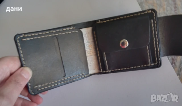 Портфейл с две отделения за банкноти , снимка 4 - Портфейли, портмонета - 50829139