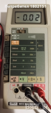 FLUKE 8024B, снимка 3 - Друга електроника - 52656657