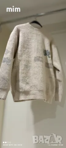 Пухена топла блуза, снимка 3 - Блузи с дълъг ръкав и пуловери - 48430215