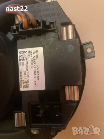 Вентилатор парно+ реостат за Фолксваген Голф 5 3C0 907 521, снимка 2 - Части - 50905047