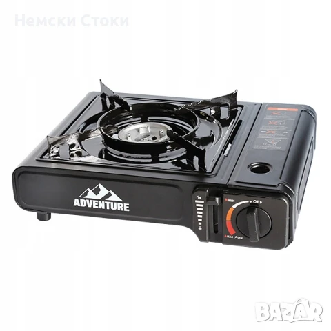 Къмпинг газов котлон, С автоматично запалване, Спрей бутилка, Германия, снимка 1