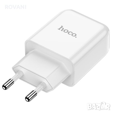 Зарядно устройство USB-A, 10W, 2.1A – Бяло, снимка 4 - Оригинални зарядни - 42326548