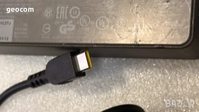 Lenovo оригинално Type-C зарядно 65W (5/9/15V-65W.Комплект), снимка 3 - Лаптоп аксесоари - 48587170