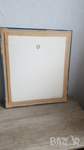 Картина акварел на френски художник,подписана, снимка 7 - Картини - 44374773