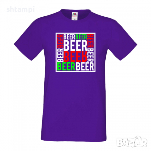 Мъжка тениска Beer Beer Beer Beer,Бира,Бирфест,Beerfest,Подарък,Изненада,Рожден Ден, снимка 13 - Тениски - 36376542