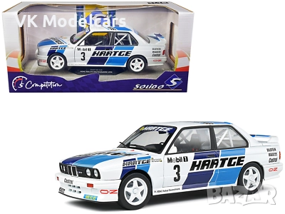 1990 BMW E30 Gr. A Adac Rally Deutchland 1/18 Solido, снимка 4 - Колекции - 52787972