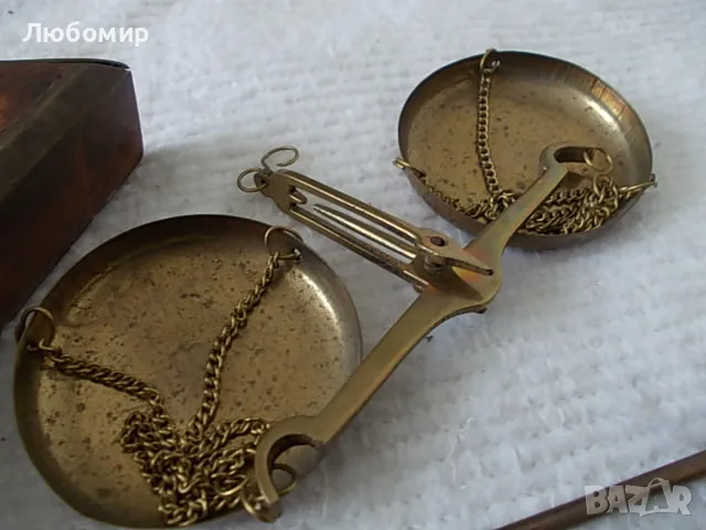 Стара настолна везна, снимка 9 - Антикварни и старинни предмети - 50046067