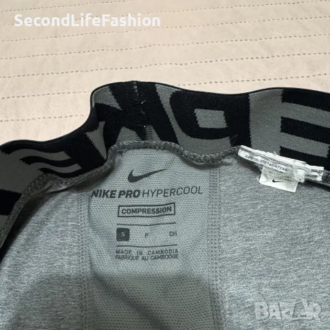Nike Pro Hypercool мъжки компресионен клин размер S , снимка 2 - Спортни дрехи, екипи - 56102635