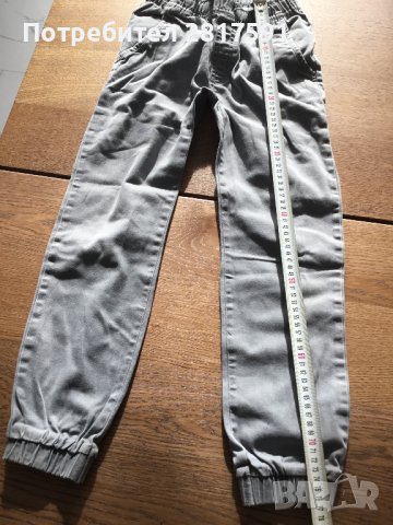 Сив детски  каргопанталон Wonder nation, размер М(8)