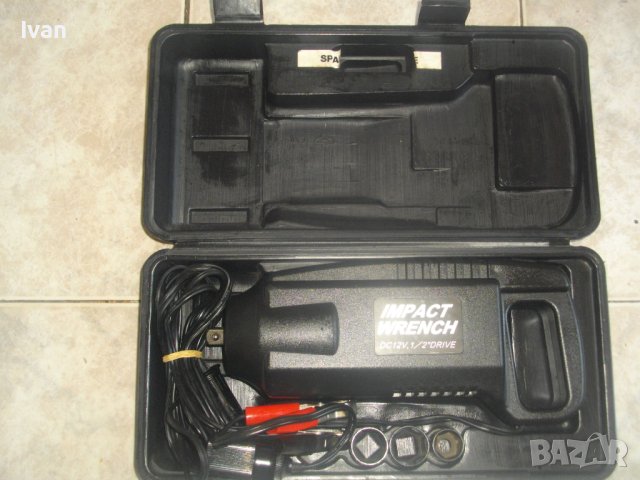 12 Волта/1/2 Drive Захват-Гайковерт Голям-IMPACT WRENCH-Made in Taiwan-Отличен-Реверсивен, снимка 17 - Други инструменти - 41392108