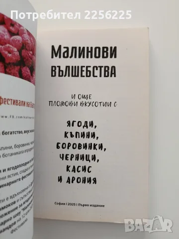Малинови вълшебства, снимка 6 - Специализирана литература - 55774808