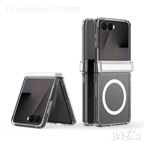 Dux Ducis - Clin Magnetic Series - Samsung Galaxy Z Flip8 - Clear, снимка 2 - Калъфи, кейсове - 56250344