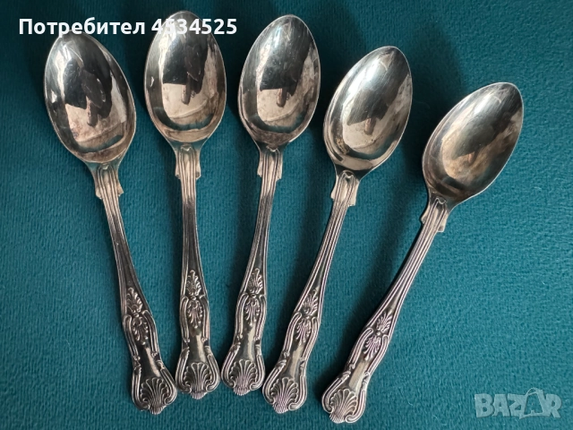 🥄 Винтидж посребрени лъжички – малко бижу за вашата любима чаша кафе или чай