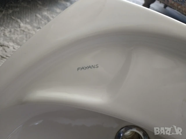 мивка 40 см Fayans (чисто нова ) , снимка 3 - Мивки - 51256927