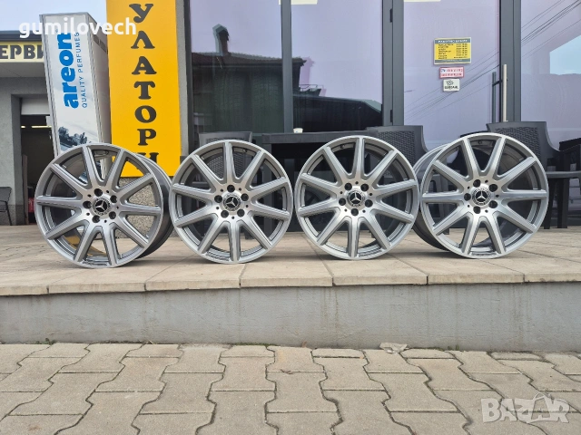 Оригинални Джанти Мерцедес/AMG- А/B/C-Класа 18 цола, снимка 4 - Гуми и джанти - 53692344