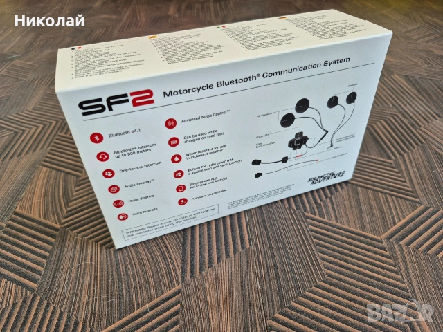 Продавам интерком Sena sf2, снимка 2 - Друга електроника - 53854098