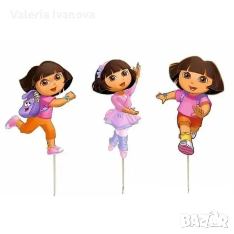 Комплект топери Dora, 6 броя 99901