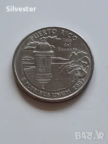2009 LOT Американски монети/25 цента, USA Quarters, Guam, Puerto Rico