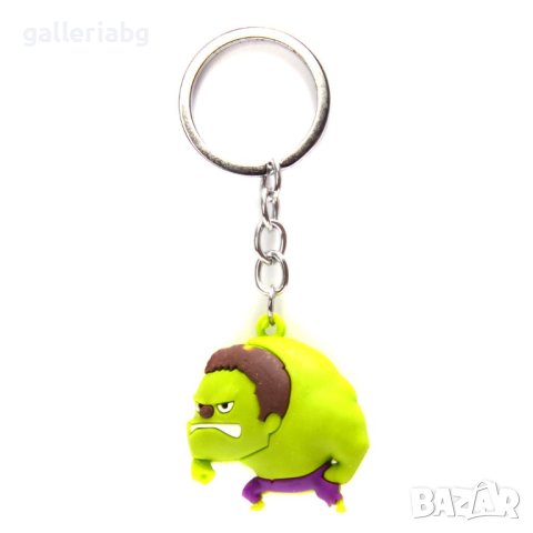 Гумен анимиран ключодържател на Хълк (Hulk - Marvel)