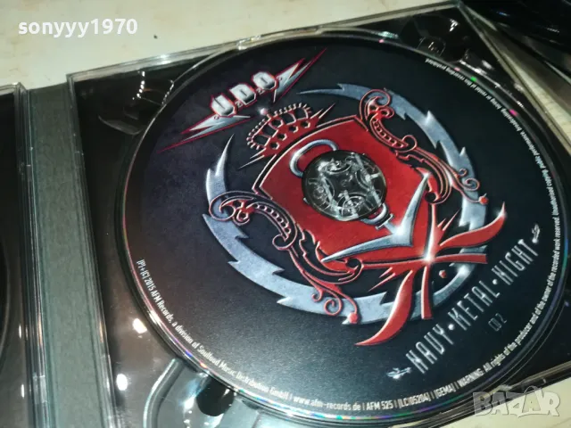 UDO NAVY-METAL-NIGHT BLU-RAY DISC+CD X2 1703251903, снимка 4 - Blu-Ray филми - 49532954