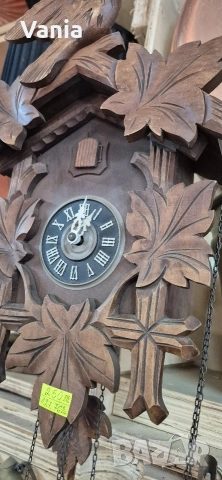 Часовник с кукувица , снимка 4 - Антикварни и старинни предмети - 52639077
