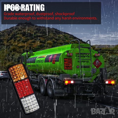 NWpangu LED задни светлини за ремарке, снимка 5 - Аксесоари и консумативи - 41647746