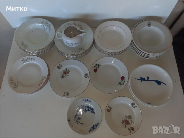 Порцеланови чиний, снимка 2 - Чинии - 51723325