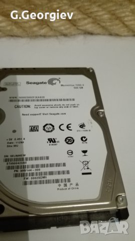 Хард диск Seagate 500 GB, снимка 11 - Твърди дискове - 41858386